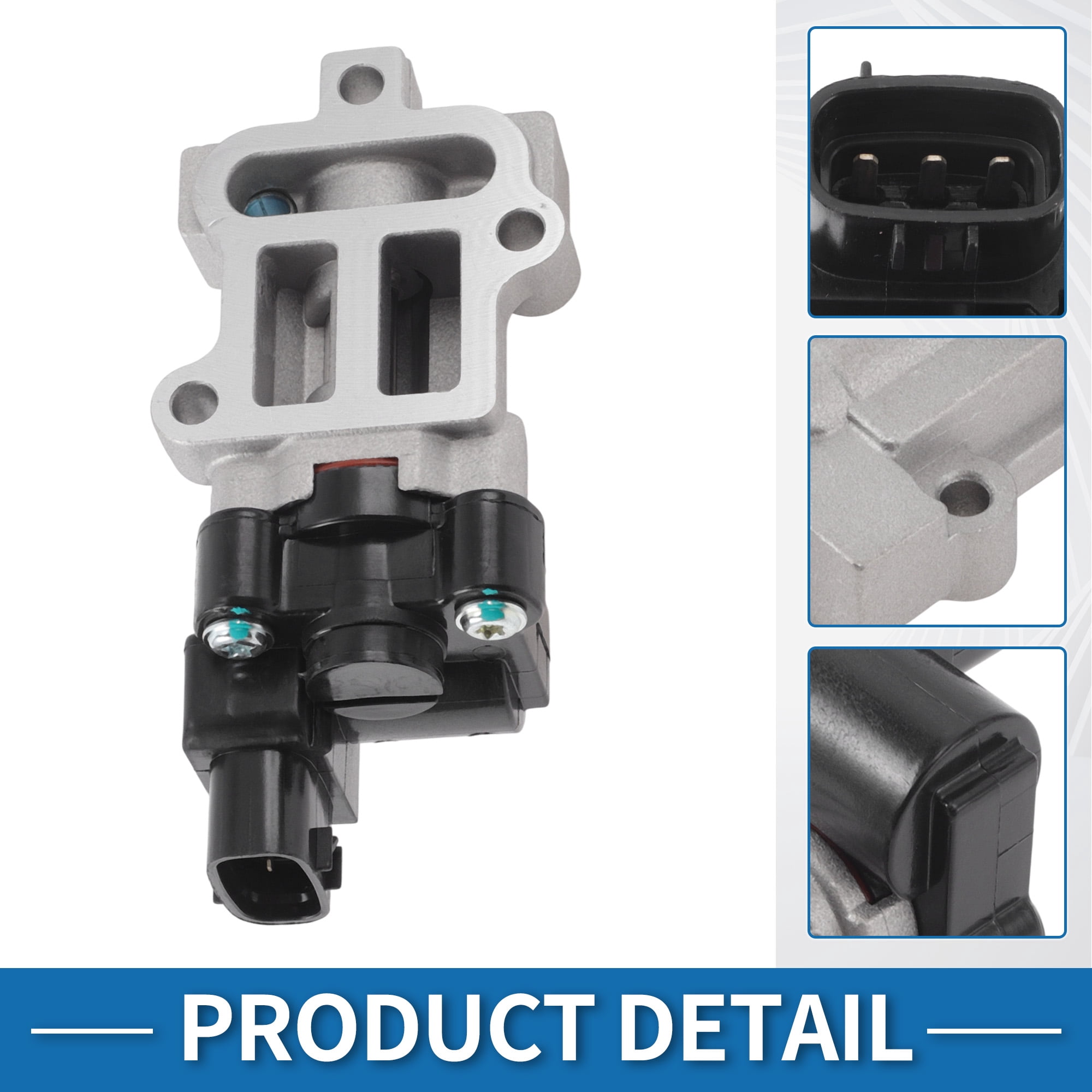 Unique Bargains Car Idle Air Control Valve for Toyota RAV4 1999-2000 No.2227074370 IACV Idle Motor Idle Air Control Valve