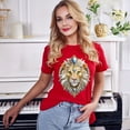 thumbnail image 2 of Animal Shirt, Shirt with Animals, Tee Shirt with Antique Animal Medallion, 2 of 18