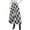 *Black, variant on ClodeEU Women's Plaid Maxi Skirts ,Fall Winter A Line Long Skirts , High Waisted Trendy Dress with Pockets Khaki ^,Womens Plus XL