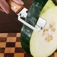 thumbnail image 1 of WUSUOWEI 1PC Stainless Steel Scallion Slicer,Advanced Functional Kitchen Vegetable Peeler,Heavy Duty Ergonomic Handle,Manual Vegetable Strip Cutter for Kitchen Prep,Kitchen Use,Veggie Peeler, 1 of 8
