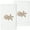 White, variant on Linum Home Textiles Beach Life - Embroidered Luxury 100% Turkish Cotton Hand Towels (Set of 2)