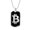 Military Chain (Gold), variant on Bitcoin BTC Crypto Dog Tag Necklace Stainless Steel 24" Chain Silver Tone or Gold Tone