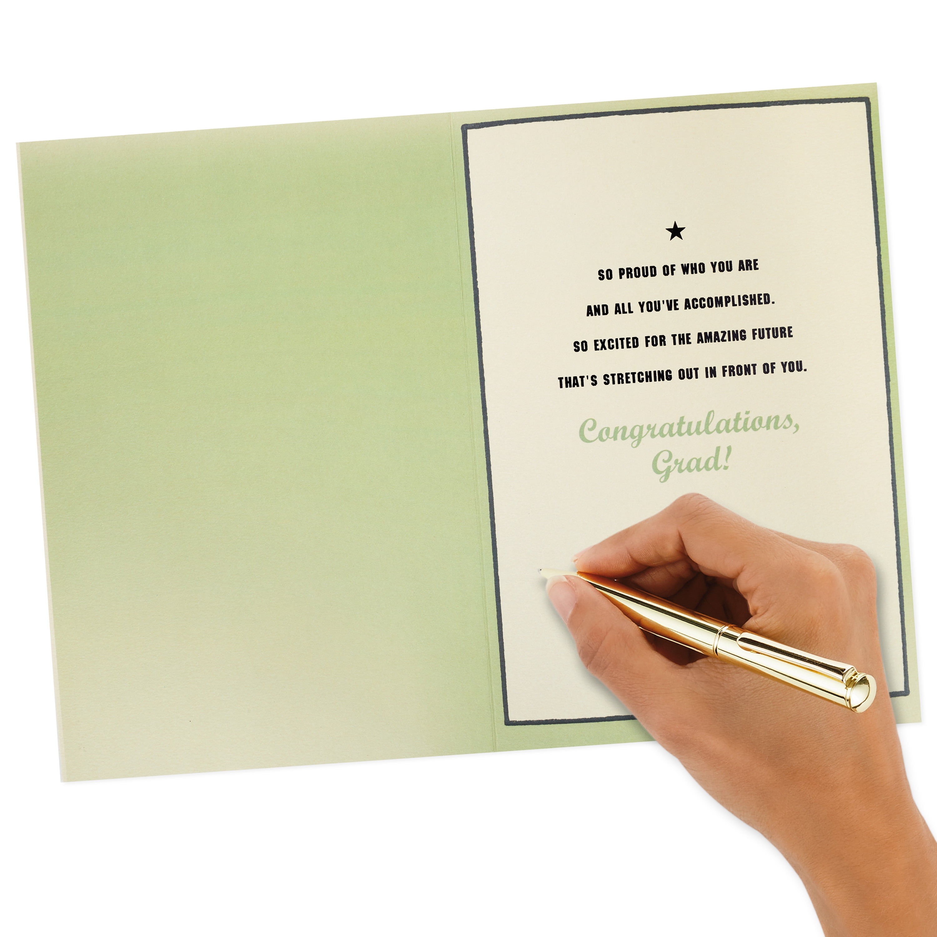 Hallmark Graduation Greeting Card (Yes! Grad Silhouette)