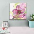 thumbnail image 4 of Epic Graffiti 'Pink Flower in the Snow' by Dawn Derman, Giclee Canvas Wall Art, 12"x12", 4 of 8