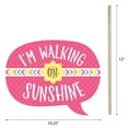 thumbnail image 6 of Big Dot of Happiness You are My Sunshine - Baby Shower or Birthday Party Photo Booth Props Kit - 20 Count, 6 of 6
