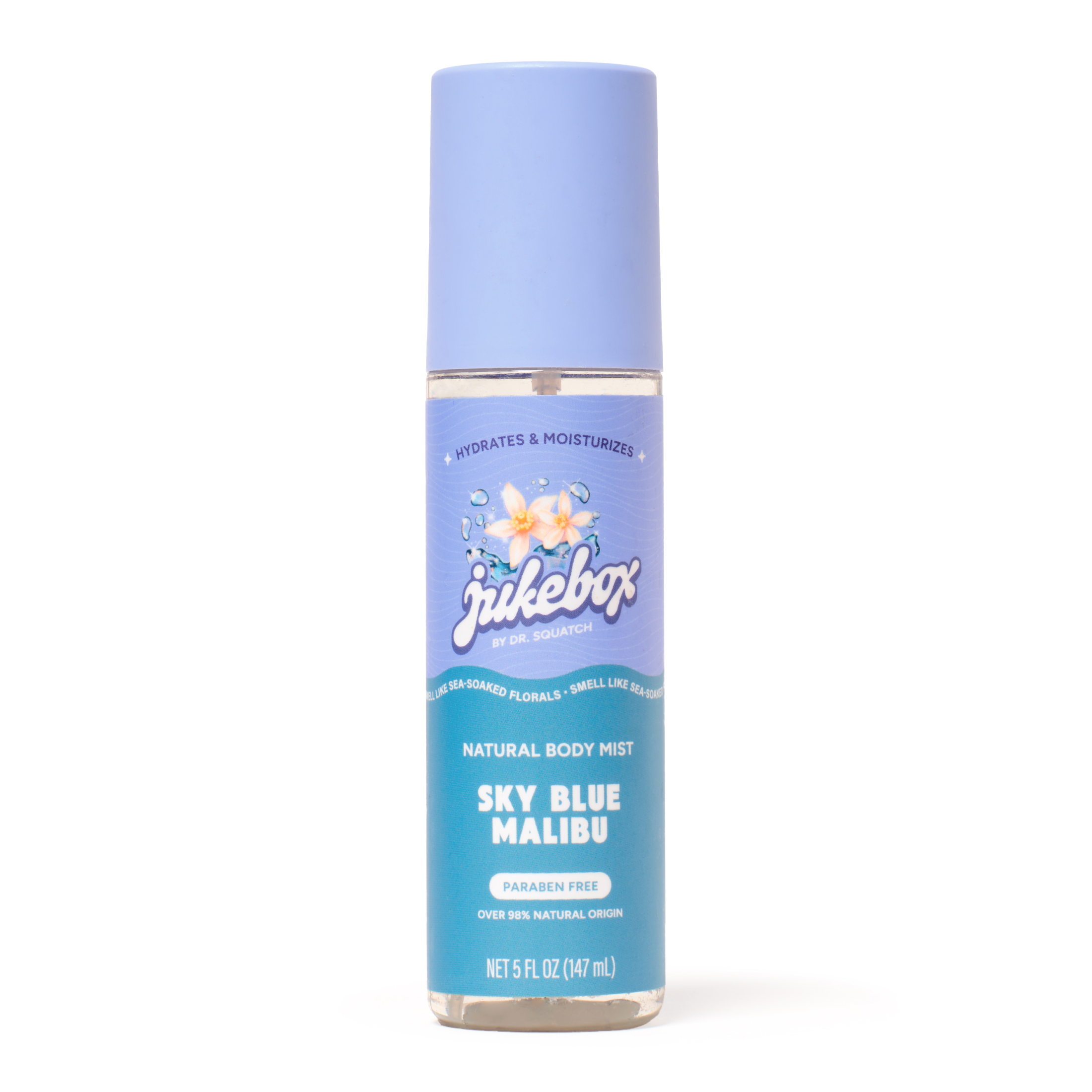 Jukebox Natural Body Mist, Sky Blue Malibu, 5 fl oz photo 2