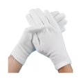 thumbnail image 1 of Guantes dermatológicos, 40 piezas, 20 pares, de algodón, unisex, para adultos, 1 of 7