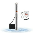 thumbnail image 1 of VEVOR 1HP Deep Well Submersible Pump Stainless Steel Water Pump 31.7 GPM 207 ft, 1 of 9