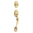 thumbnail image 2 of Kwikset Polished Brass Chelsea® Handleset With Cameron® Knob, 2 of 3