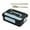 Blue, variant on Nilvkv Compartment Lunch Box Large Capacity Plastic Microwave Oven Lunch Box With Cutlery Work Students Portable Lunch Box Set