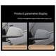 thumbnail image 4 of Car Rearview Mirror Cover Carbon Fiber for Tesla Model 3 2017-2024, 4 of 5