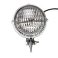 thumbnail image 2 of LOVIVER Motorcycle 4 inch Headlight Amber Light Lamp Assembly for Cruiser Chopper, 2 of 8