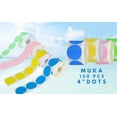 thumbnail image 5 of Muka 150 Pcs 4" Red Thermal Labels, Color Coding Dot Label Color Thermal Label for Craft Inventory, Compatible with Thermal Label Printer, 5 of 5