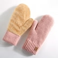 thumbnail image 2 of Women's Gloves Mittens Winter Knit Gloves Warm Full Fingers Women With Upgraded Anti Glove Fleece Lined, Women's Accessories Gloves Mittens, 2 of 4