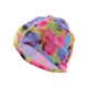 thumbnail image 1 of Gorro de Natación de Patrón Floral de Elasticidad Única 1 Pc 5.91"x9.25" Rosa Azul Amarillo, 1 of 6