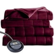 thumbnail image 6 of Sunbeam Microplush Heated Blanket with ComfortTech Controller, Twin, Garnet, 6 of 6