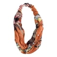 thumbnail image 5 of Wild Primrose by Scunci Twisted Fashion Headwrap for Day or Evening Glam in Coral Print, 1ct, 5 of 7