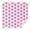 Pink Daisy Flower, variant on Pink Daisy Flower Polka Dots Pattern Square Tablecloth,Waterproof Square Table Cover,Wipeable Spillproof Washable Table Cover for Home Kitchen Party Decor 42"X42"(107x107cm)