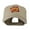 Khaki, variant on Halloween Jack O Lantern Teeth Embroidered Cap - Brown OSFM