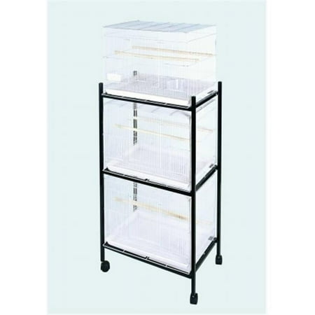 A & E Cage 503 Stand-3 Black 3 Tier- Stand for 503 Cages