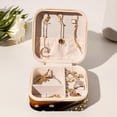 thumbnail image 6 of Snail Travel Portable Square Jewelry Organizer: Necklace Holder, Bracelet Holder, and More for Stylish Girls and Women, 6 of 6