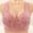Pink, variant on Ofreoo Sports Bras for Women Gathered Middle Button Breathable Underwear Daily Bra on Clearance
