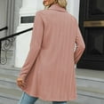 thumbnail image 7 of TUWABEII Jackets for Women,Women's Fashion Color Loose Fitting Long Sleeved Cardigan Jacket, 7 of 7