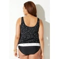 thumbnail image 4 of Swimsuits for All Side Tie Blouson Tankini Set, 4 of 5
