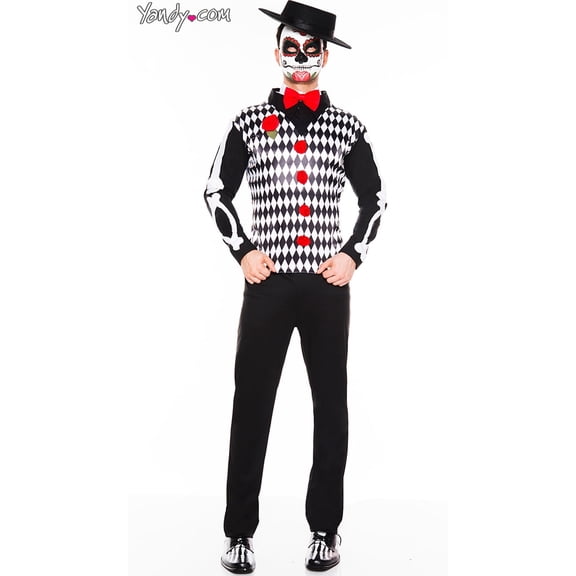 Music Legs Men's Men's Graveyard Mister Costume 76628-M