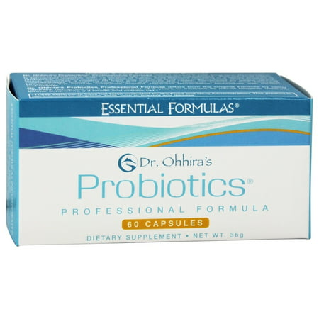 Essential Formulas - Probiotiques Formule professionnelle du Dr Ohhira - 60 Capsules