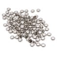 thumbnail image 4 of 100 piezas de espaciadoras de plata de plástico CCB con orificio grande para joyas de bricolaje 8mm Sunnimix Perlas espaciadoras CCB, 4 of 5