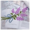 thumbnail image 2 of EastVita Rideau Court à Broderie Florale, Style Pastoral, Rideaux de Cuisine, Demi-Rideau, Panneau Court, Draperies, 2 of 6