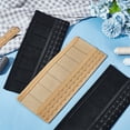 thumbnail image 2 of 2Pcs 2 Colors Polyester Women's 3 Rows 15 Hooks Longline Corset Bra Extender for Bustiers Shapewear Waist Cincher with Stainless Steel Rings Mixed Color 120x285x5mm 1pc/color, 2 of 7