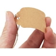 thumbnail image 4 of Price Tags with String Attached - 500PCS Gift Tags Kraft Paper Hang Tags for Labeling, Name Tags for Bags Clothes Jewelry, Retail Tags Garage/Yard Sale Tags String Tags for Pricing 1.4x1.8inch, 4 of 5
