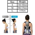 thumbnail image 2 of Posture Corrector for Men and Women, Adjustable Back Brace,Straightener Metal Thoracic Spinal Brace Support Recover Postural Extension Vest, 2 of 6