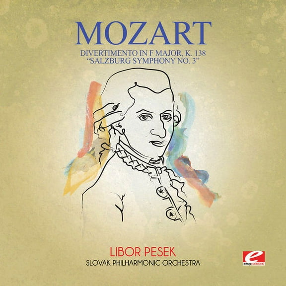 Mozart - Divertimento in F Major K. 138 Salzburg Symphony 3 - Classical - CD