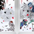thumbnail image 4 of Ventana De Halloween Pegatinas De Ventana Sin Pegamento Casa Encantada Murciélago Fantasma Pegatina Estática Extraíble Monstrate HA040378-01, 4 of 6