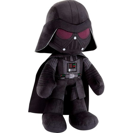Mattel Star Wars Plush Talkers Soft Toys, 11 to 12-Inch Darth Vader Plush with 10 Sounds & Phrases, Collectible Soft Dolls