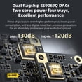 thumbnail image 4 of DAC USB portátil FiiO KA17 con doble ES9069Q, decodificador HiFi, 4 of 9