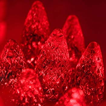 70 C6 Red Led String Lights 24 Ft Indoor Outdoor 70 C6 Red Led String Lights 24 Ft