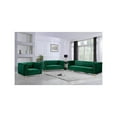 thumbnail image 5 of Meridian Furniture Michelle Green Velvet Sofa, 5 of 10