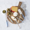 thumbnail image 5 of French Home Essential 9-Piece Laguiole Cheese Knife and Spreader Set with Shades of Blue Handles, 5 of 6