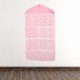 thumbnail image 2 of Bolsa de almacenamiento transparente con 16 compartimentos para ropa interior, calcetines y bragas (rosa), 2 of 5