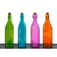 thumbnail image 2 of Riza, Aliza 32x24 White Modern Wood Framed Museum Art Print Titled - Colored bottles, 2 of 4