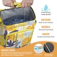 thumbnail image 2 of Aloha Themed Insulated Backpack Cooler - 20L, Multiple Pockets for Utensils, Tablets, and Drinks, 2 of 6