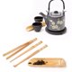 thumbnail image 3 of 4Pcs Juego de té de bambú Natural Herramienta de Servicio de té clásica China Accesorios para la Ceremonia del té Accesorios de Juego de té Kongfu Herramientas Unbranded JY32443, 3 of 7