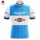 thumbnail image 4 of Maillot de ciclismo retro para hombre, manga corta, reflectante, maillot MTB, descenso, equipo profesional, ropa de ciclismo de montaña, verano, nuevo, 4 of 5