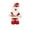 03_Christmas figurines plush_Santa Claus, variant on Yeciiwht Christmas Standing Figurines Plush – Santa Stuffed Dolls, Red Plushies Tabletop Decor for Home, Fireplace, Holiday Party Stocking Stuffers