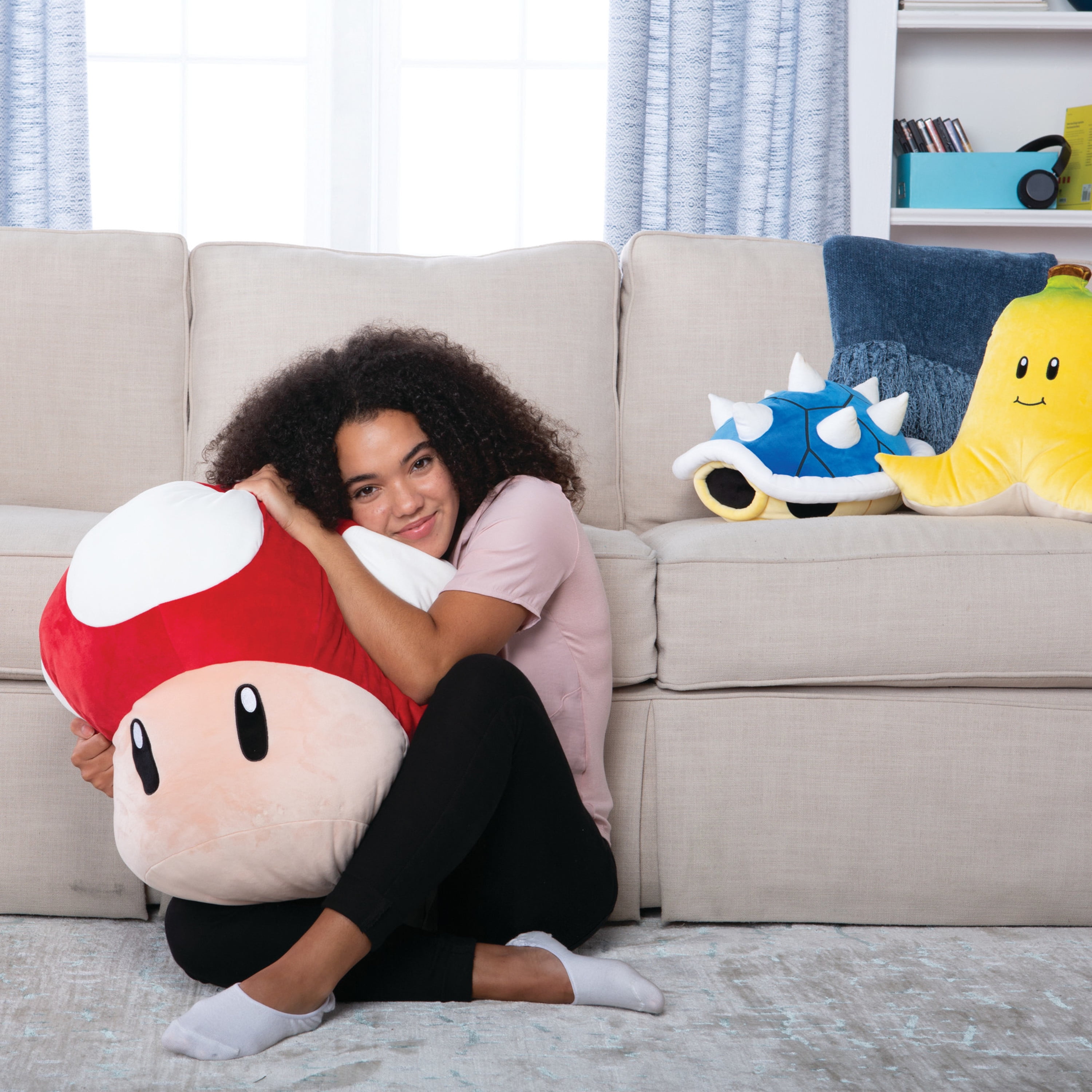 Nintendo - Peluche Mario Kart Mocchi-Mocchi Super Mushroom 40 cm