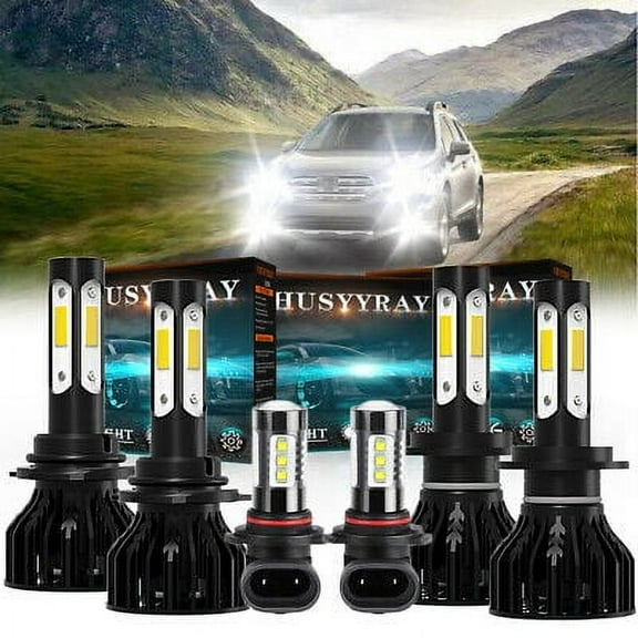 For Lexus Es350 2007-2009 -Combo LED Bulbs High/Low Beam Headlight & Fog Lights